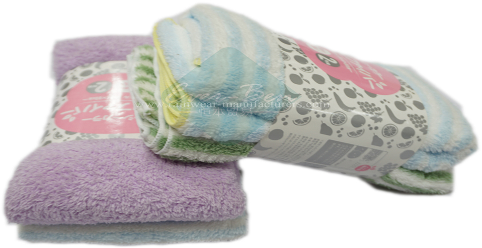 Thick microfiber towels